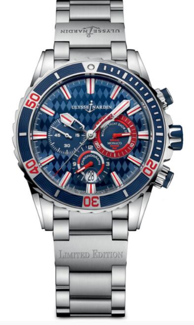 Review Best Ulysse Nardin Diver Chronograph Monaco Limited Edition 1503-151-7M/93-MON watches sale